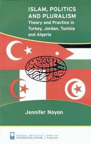 Front cover of Islam, Politics and Pluralism by Jennifer Noyon