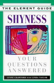Cover of Shyness by Lynne Crawford