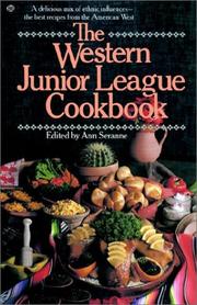 Front cover of Western Junior League Cookbook by Ann Seranne