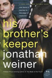 Cover of His Brother's Keeper by Jonathan Weiner