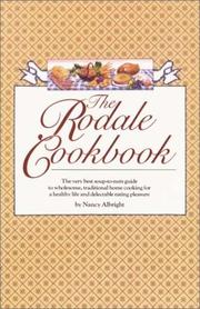 Front cover of The Rodale cookbook by Nancy Albright