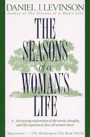 Front cover of The Seasns Of A Woman'S Life by Daniel J. Levinson