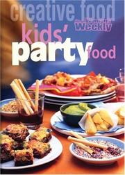Front cover of Kids Party Food by Mary Coleman
