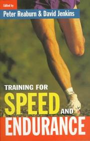 Front cover of Training for speed and endurance by David Jenkins