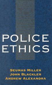 Cover of Police Ethics by Seumas Miller