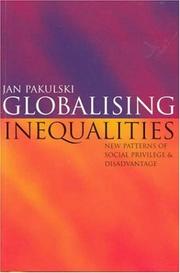 Cover of Globalising Inequalities by Jan Pakulski