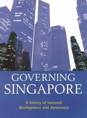 Front cover of Governing Singapore by R. K. Vasil