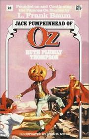 Cover of Jack Pumpkinhead of Oz by Ruth Plumly Thompson