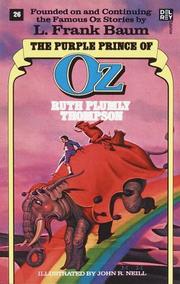 Cover of The Purple Prince of Oz by Ruth Plumly Thompson