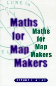 Cover of Maths for map makers by A. L. Allan