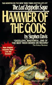 Front cover of Hammer of the Gods by Stephen Davis
