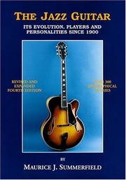 Cover of The jazz guitar by Maurice J. Summerfield