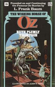 Cover of The Wishing Horse of Oz by Ruth Plumly Thompson