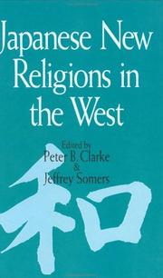 Front cover of Japanese new religions in the West by Clarke, Peter B.