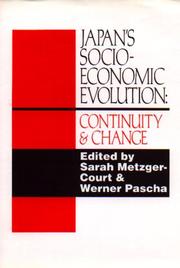 Cover of Japan's socio-economic evolution by Werner Pascha