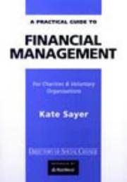 Cover of A Practical Guide to Financial Management by Kate Sayer