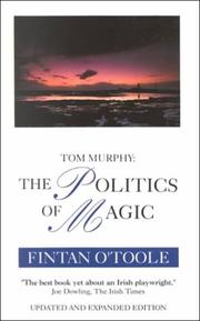 Cover of Tom Murphy by Fintan O'Toole