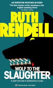 Cover of Wolf to the Slaughter by Ruth Rendell