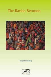 Front cover of The Bavino sermons by Lesego Rampolokeng