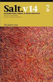 Front cover of Salt: An International Journal of Poetry and Poetics by Unknown