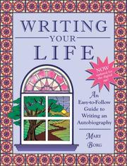 Front cover of Writing your life by Mary Borg