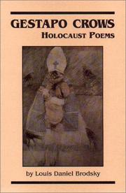 Cover of Gestapo Crows by Louis Daniel Brodsky