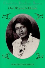 Front cover of Charlotte Hawkins Brown by Diane Silcox-Jarrett