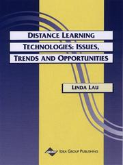 Cover of Distance learning technologies by Linda K. Lau