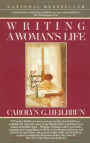 Cover of Writing a woman's life by Carolyn G. Heilbrun