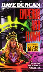 Front cover of Emperor and Clown (A Man of His Word, Part 4) by Dave Duncan