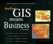 Front cover of ArcView GIS means business by Christian Harder