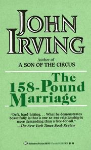 Front cover of The 158-pound marriage by John Irving