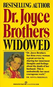 Cover of Widowed by Joyce Brothers