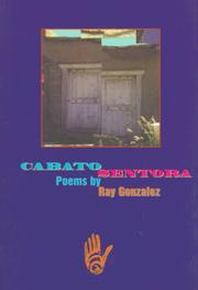 Cover of Cabato Sentora by Ray González