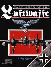 Front cover of Warplanes of the Luftwaffe by David Donald