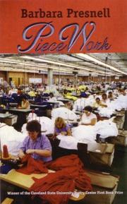 Cover of Piece Work by Barbara Presnell