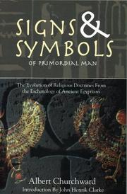 Cover of The signs and symbols of primordial man by Albert Churchward