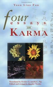 Front cover of Four essays on Karma by Liao-fan Yüan