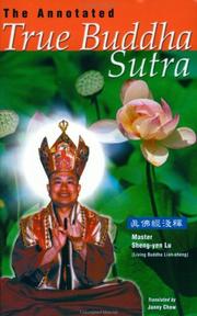 Cover of The Annotated True Buddha Sutra by Lu Sheng-yen