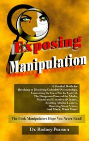 Cover of Exposing Manipulation by Rodney Pearson