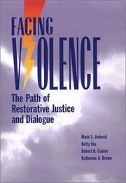 Cover of Facing violence by Mark S. Umbreit