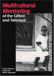 Front cover of Multicultural mentoring of the gifted and talented by E. Paul Torrance