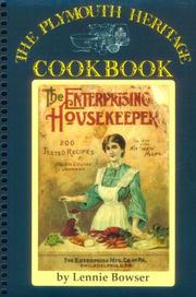 Front cover of The Plymouth heritage cookbook by Lennie Bowser