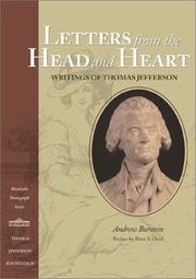 Front cover of Letters from the head and heart by Andrew Burstein