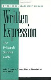 Cover of Written expression by Charles Allen