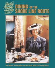 Front cover of Dining on the Shore Line Route by Marc Frattasio