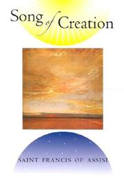 Cover of Song of creation by Francis of Assisi