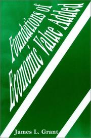 Front cover of Foundations of economic value added by James L. Grant