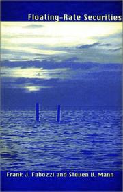 Cover of Floating-Rate Securities by Frank J. Fabozzi