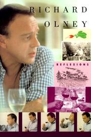 Cover of Reflexions by Richard Olney